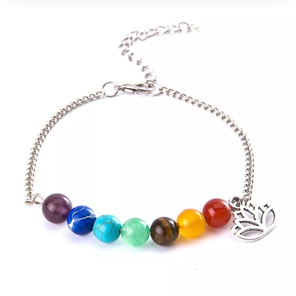 Jewelry - MORE COMING Chakra Healing Silver Anklet